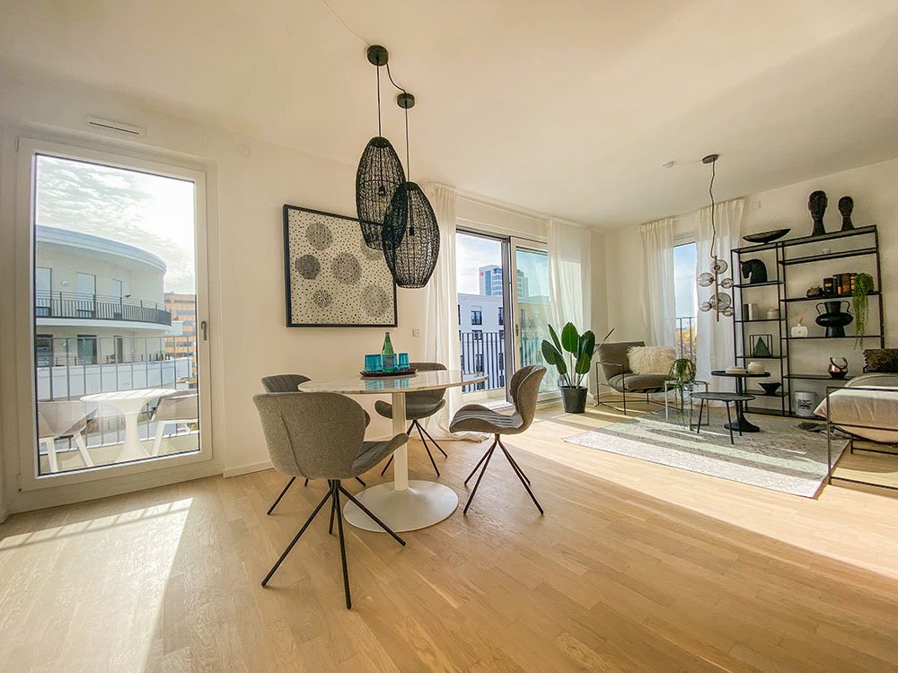 Bilder Neubau Eigentumswohnungen Kuhwaldstraße Frankfurt am Main