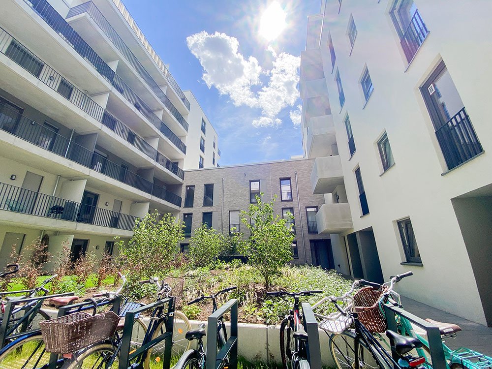 Bilder Neubau Eigentumswohnungen Kuhwaldstraße Frankfurt am Main