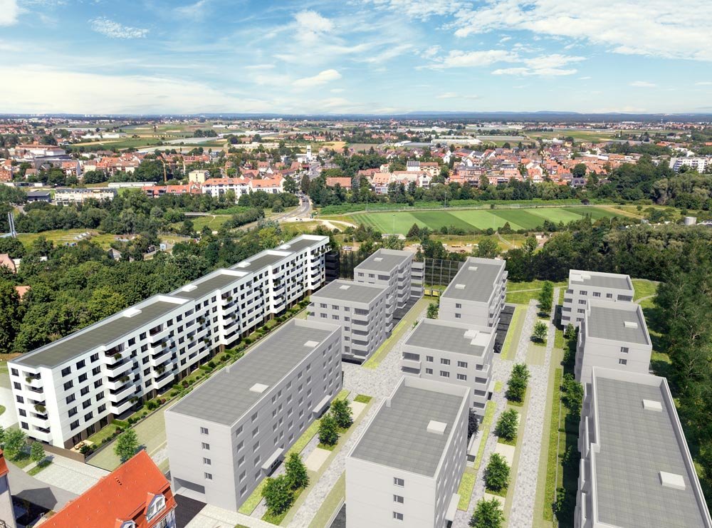 Bilder Neubau Eigentumswohnungen Adolf-Braun-Straße Nürnberg