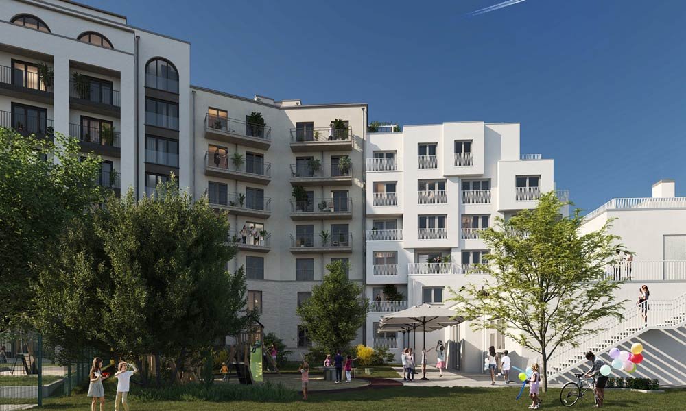 Bilder Neubau Eigentumswohnungen Wohnen am Nockherberg Nord in München Au