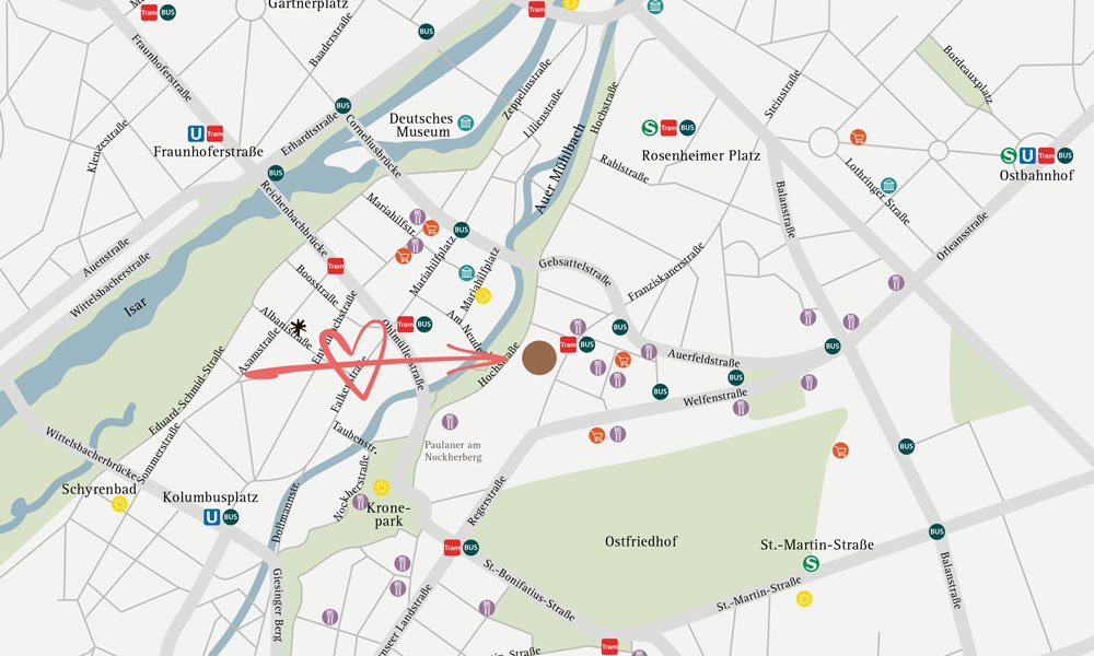 Bilder Neubau Eigentumswohnungen Wohnen am Nockherberg Nord in München Au