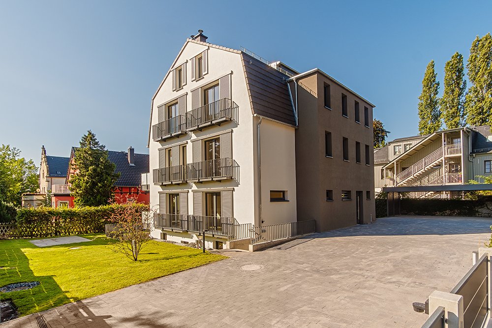 Bild Neubauprojekt Mehrfamilienhaus in Radebeul