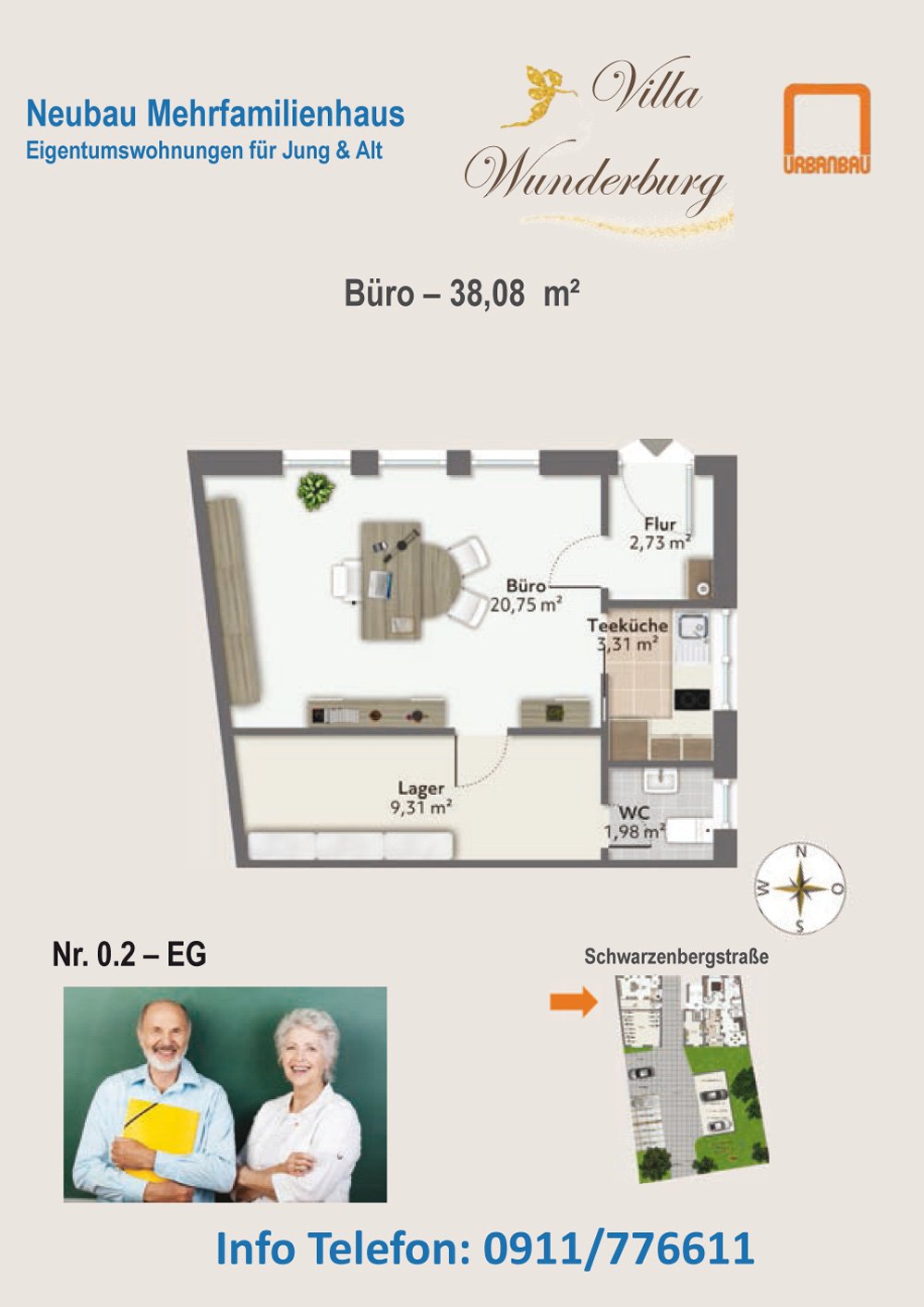 Villa Wunderburg Bamberg Neubau Eigentumswohnung kaufen