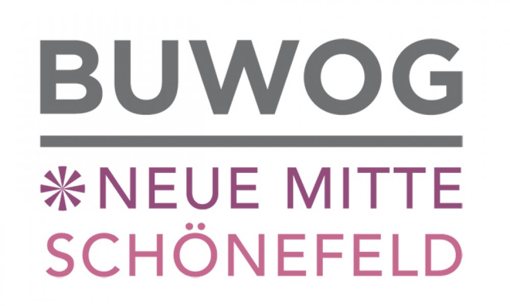Logo Neubauprojekt BUWOG NEUE MITTE SCHÖNEFELD