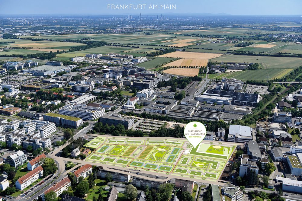 Bild Neubauprojekt Stadtgärten am Hölderlinpfad, Bad Homburg