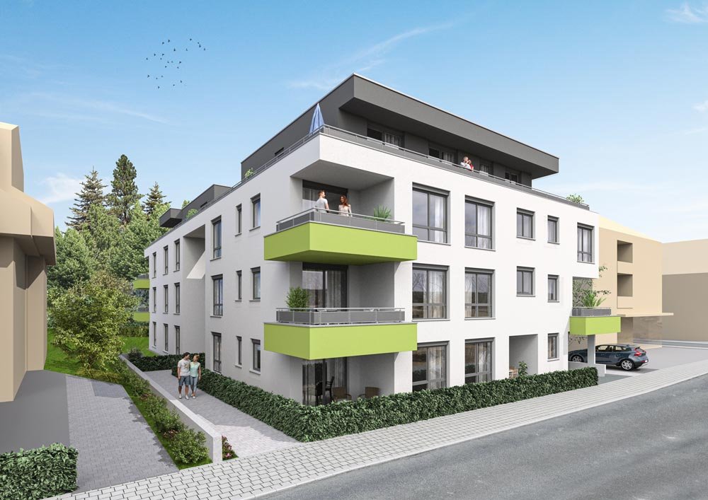 Bild Neubau Eigentumswohnungen Karlstraße Leonberg