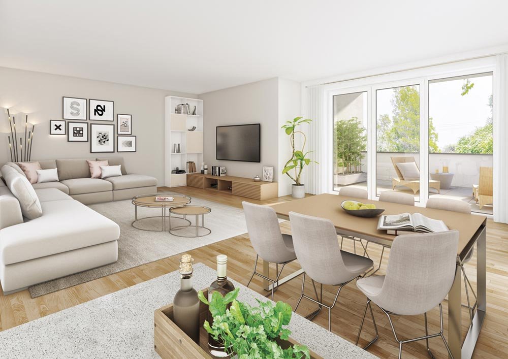 Bild Neubau Eigentumswohnungen Odenwaldstraße Hanau