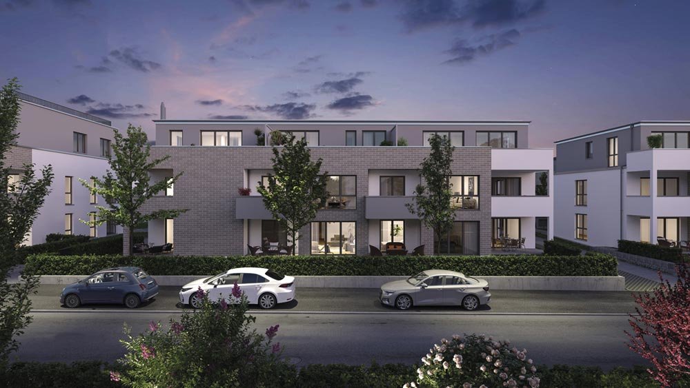 Bild Neubau Eigentumswohnungen Odenwaldstraße Hanau