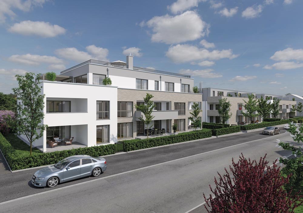 Bild Neubau Eigentumswohnungen Odenwaldstraße Hanau