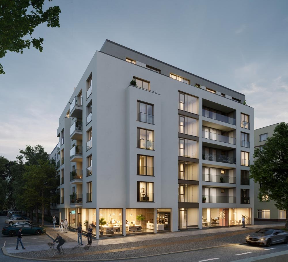 CITYAUE | Neubau von 33 Eigentumswohnungen und 3 Gewerbeeinheiten | Wilhelmsaue 1, | 10715 Berlin / Wilmersdorf