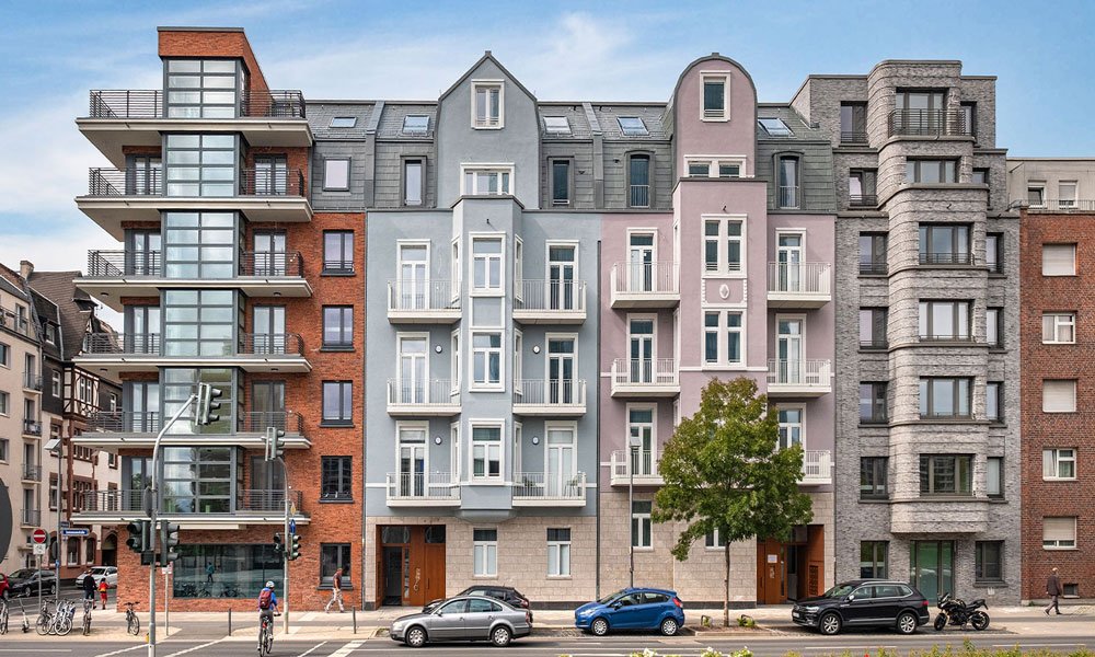 Quartier East Q³ | Neubau und Sanierung von 23 Eigentumswohnungen | Sonnemannstraße 59-57, | 60314 Frankfurt am Main / Ostend