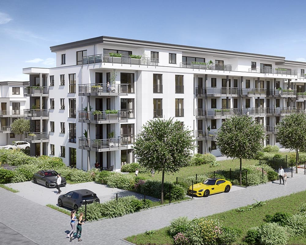 Bild Neubau Eigentumswohnungen Paul-Ehrlich-Straße 27 und 29, Bad Vilbel