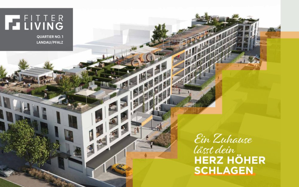 Bild Neubau Eigentumswohnungen Paul-von-Denis-Straße Landau in der Pfalz