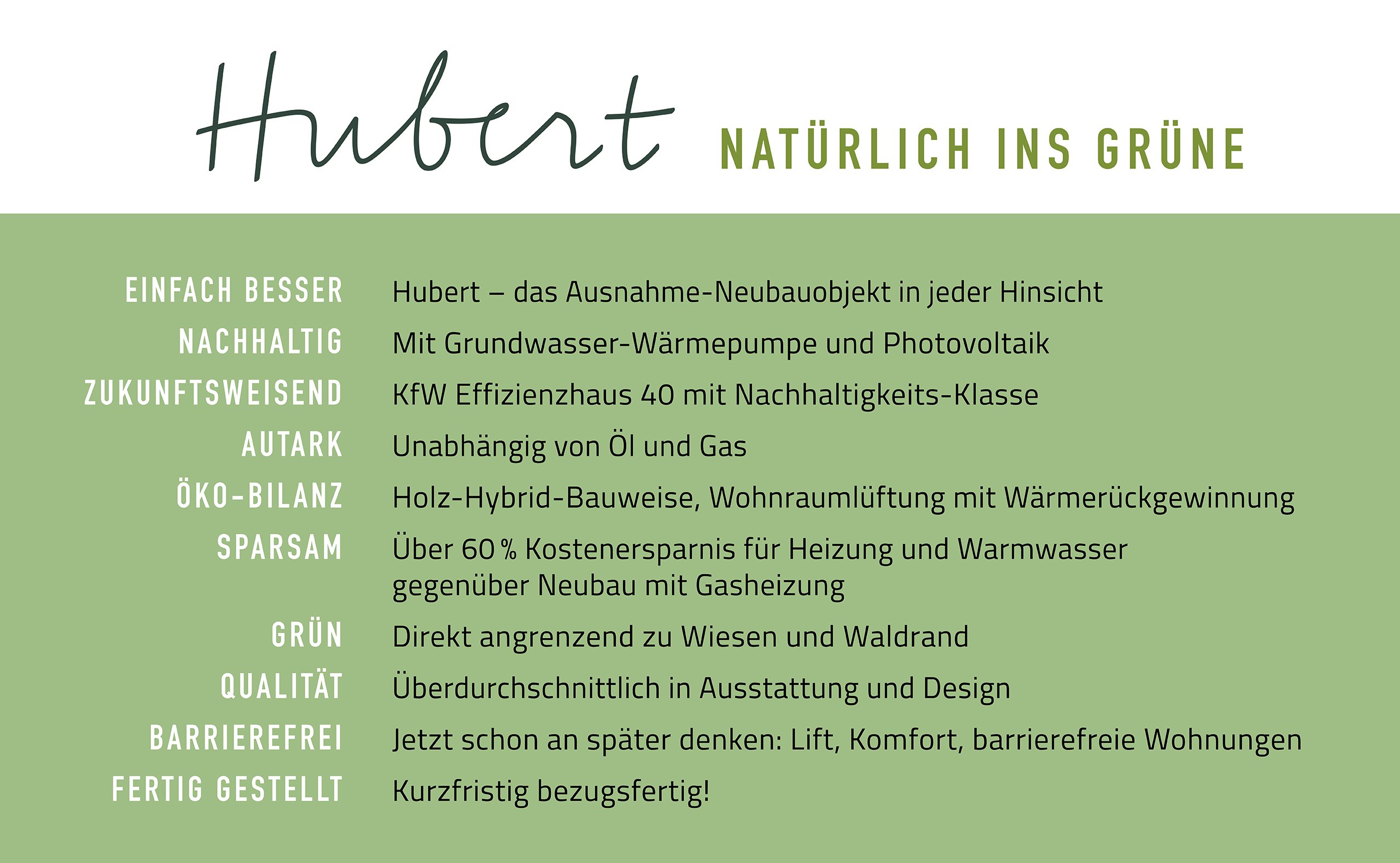 Bilder Neubauprojekt Hubert - Natürlich ins Grüne, Fürstenfeldbruck bei München