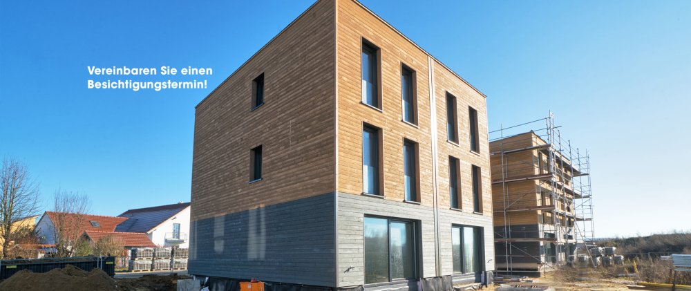 Bild Neubauprojekt Timber Town Geiselhöring Doppelhaushälften