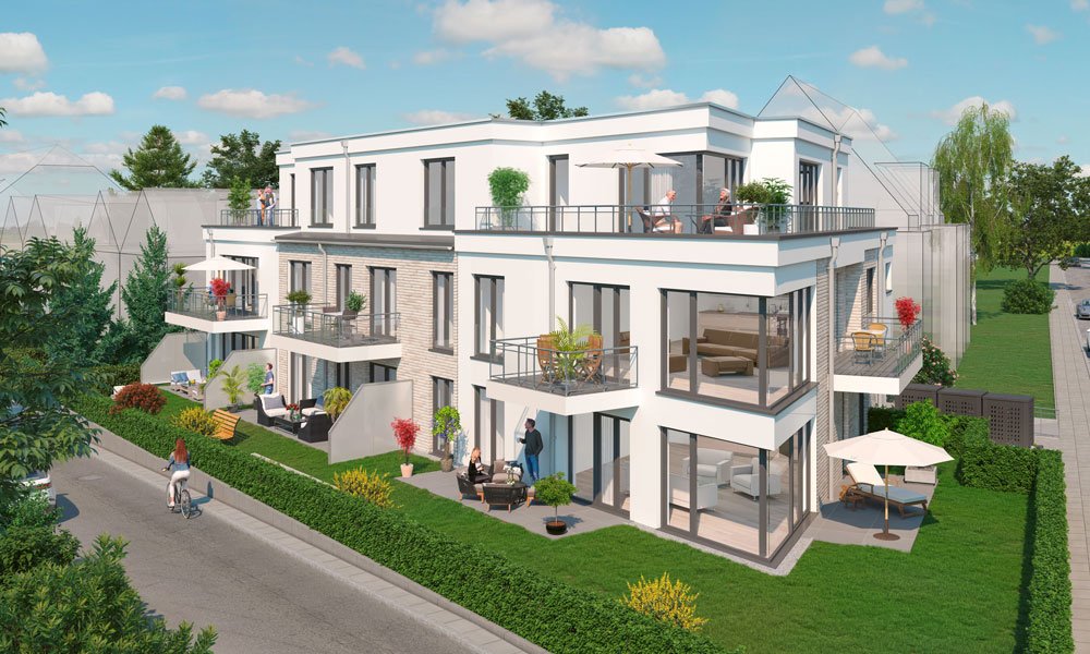 Weg zur Platte 46 in Essen-Bredeney - Essen-Bredeney - Neubau ...