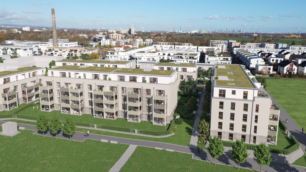 Bild Neubauprojekt Eigentumswohnungen Landwehr Quartier Hattersheim