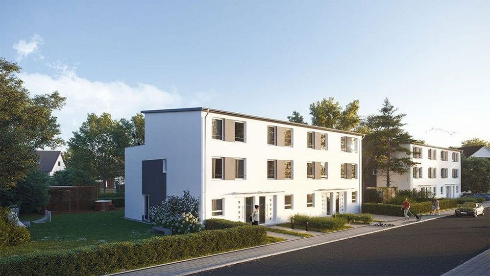 Bild Neubau Häuser Klauberger Straße Solingen