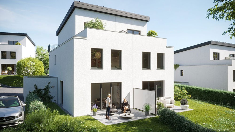 Bild Neubau Häuser Klauberger Straße Solingen