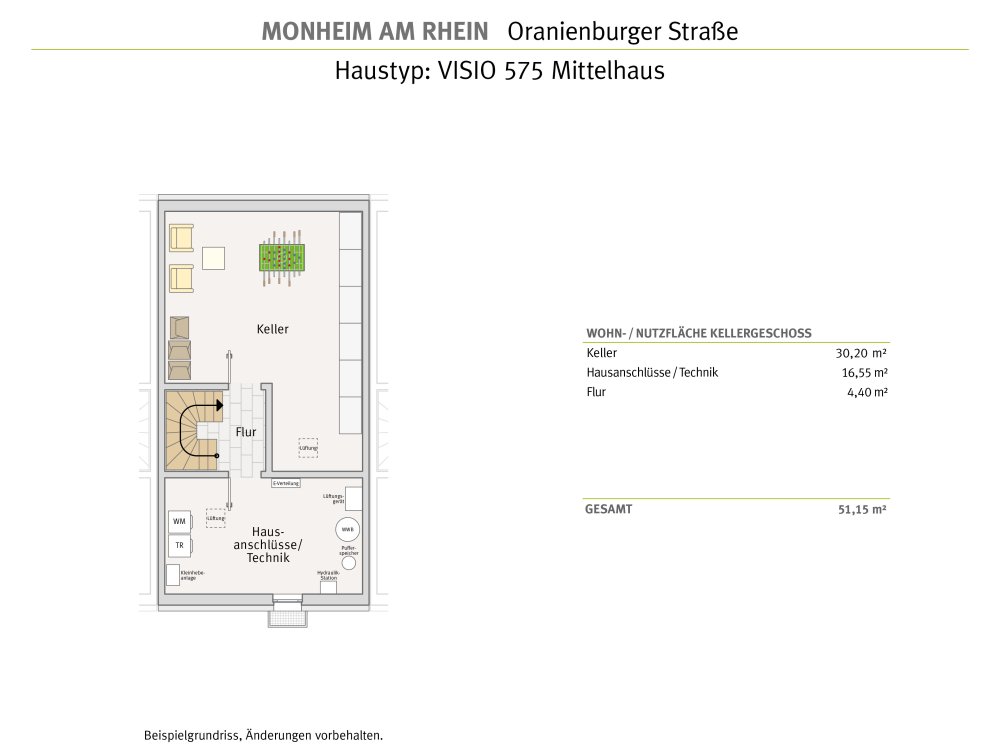 Oranienburger Straße - Monheim am Rhein - Neubau Reihenhaus kaufen