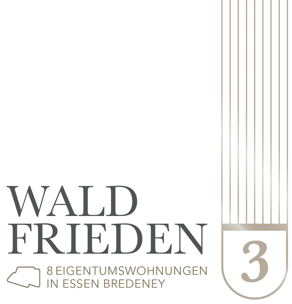 Logo Neubau Eigentumswohnungen Waldfrieden Essen