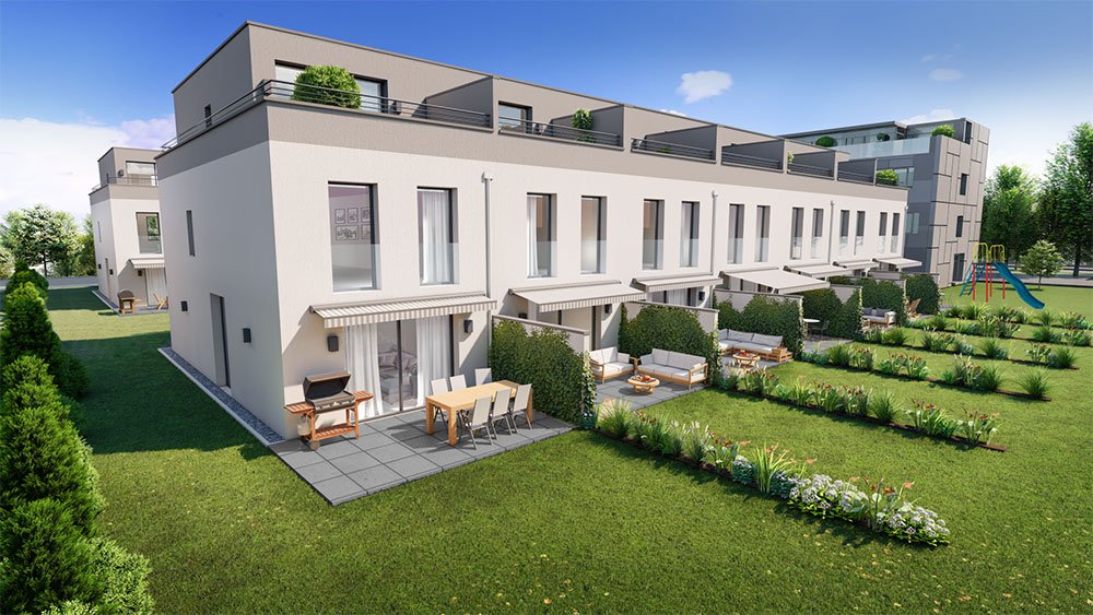 Museumsquartier Hattersheim Hattersheim Neubau Reihenhaus kaufen
