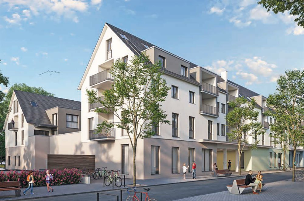 Bild Neubau Eigentumswohnungen Schlüsselstraße Metzgerstraße Neuenburg am Rhein