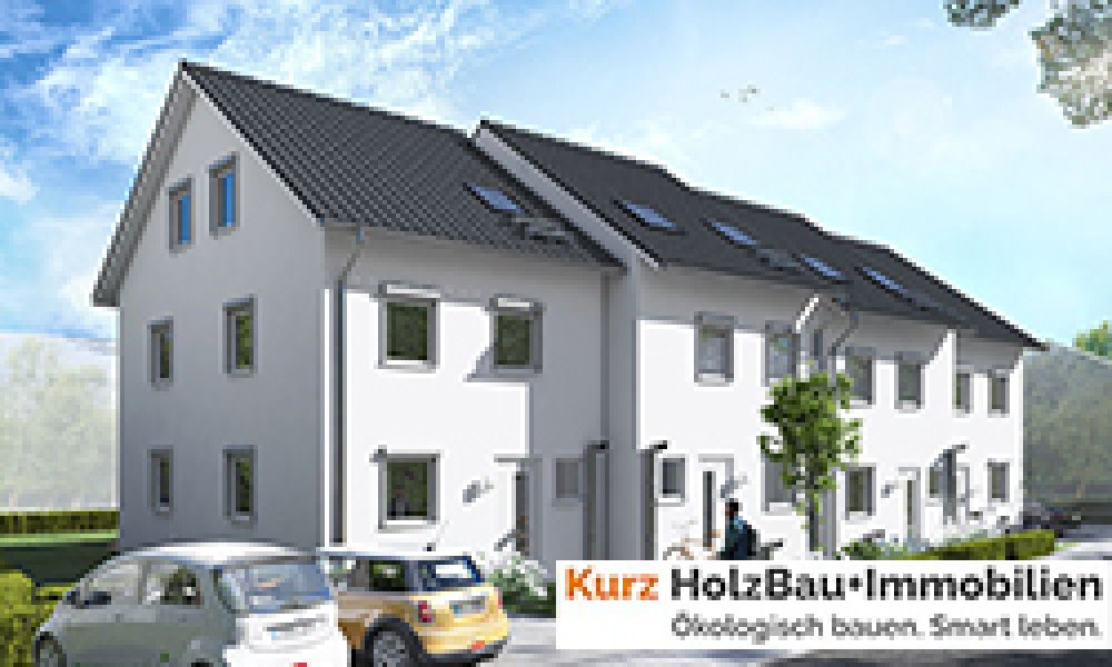Plus-Energiehäuser Urbach | Neubau von 4 Reihenhäusern