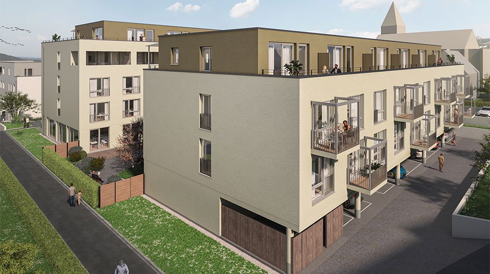 Bild Neubau Eigentumswohnungen Wohnpark Ochsenareal Bad Liebenzell