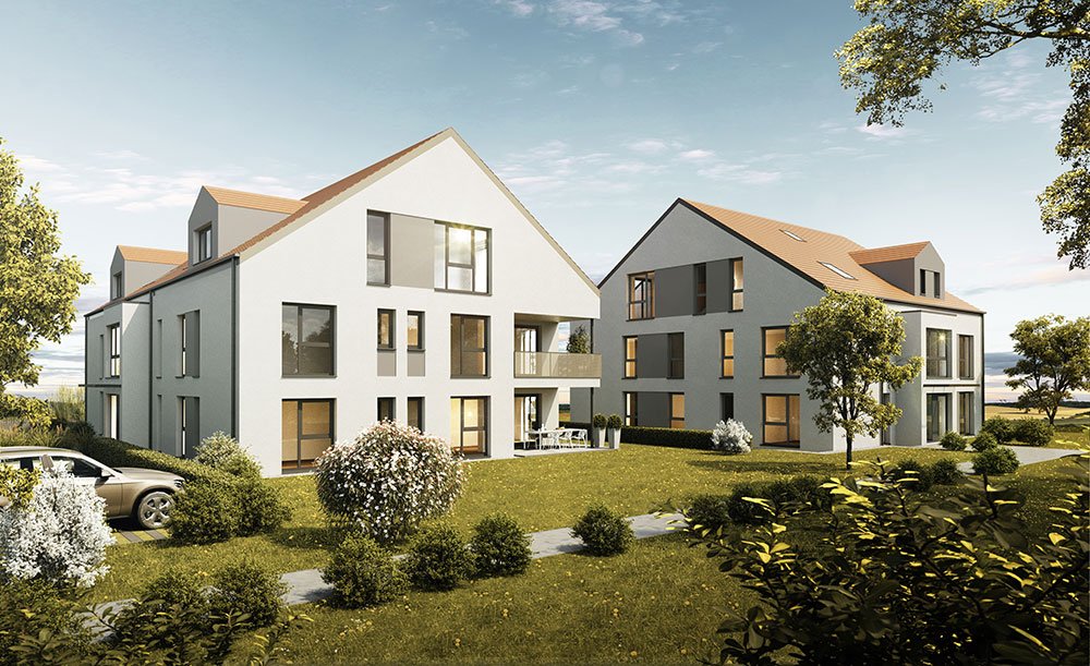 Quartier Langäcker No. 2 Schwäbisch HallBibersfeld Neubau