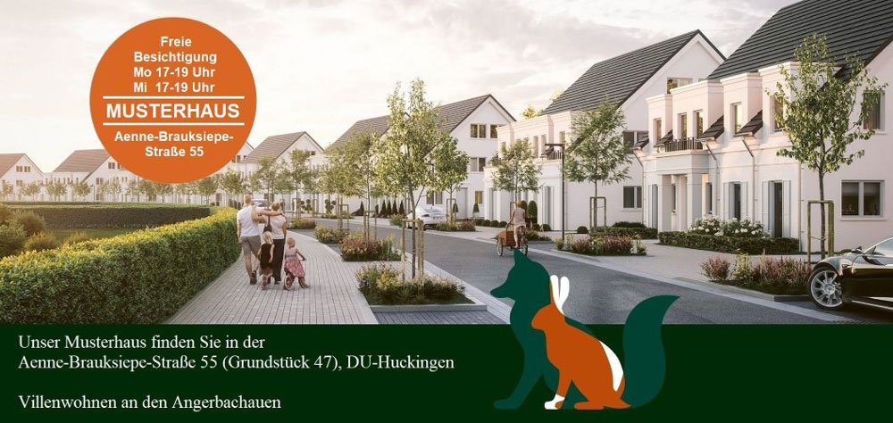 Bild Neubauprojekt Fuchs & Hase Einfamilienvillen, Duisburg