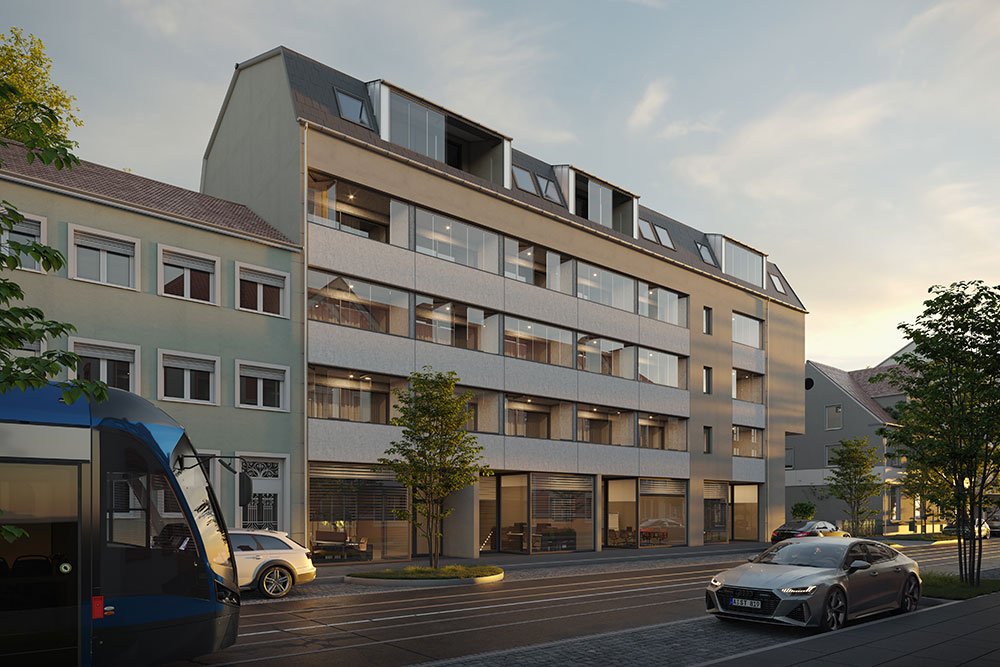 Bild Neubau Eigentumswohnungen Ulmer Straße Augsburg