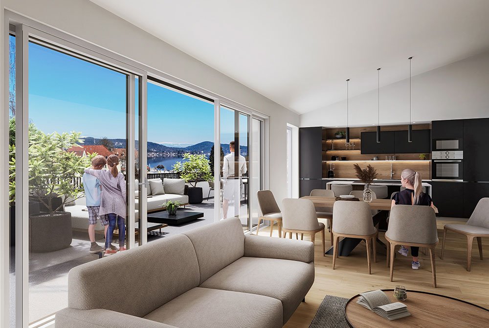 Bild Neubau Eigentumswohnungen Seenstraße Reifnitz Wörthersee