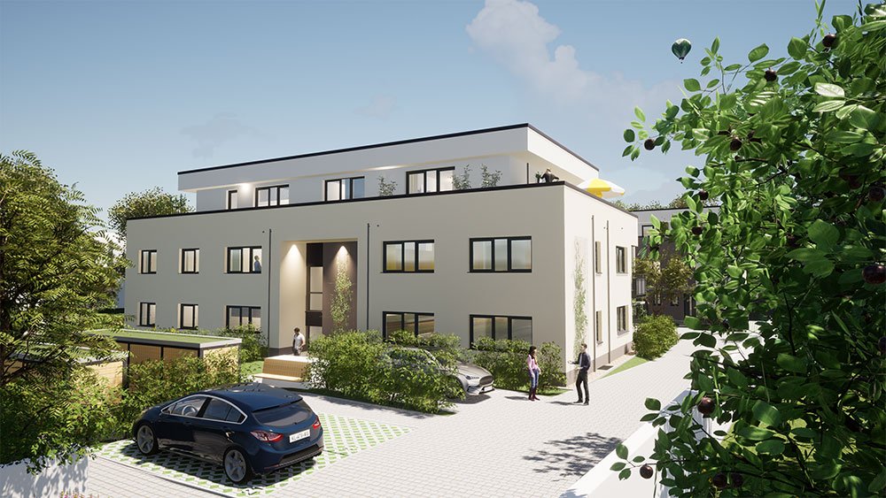 Bild Neubau Eigentumswohnungen und Häuser Zumaiener Straße Trier
