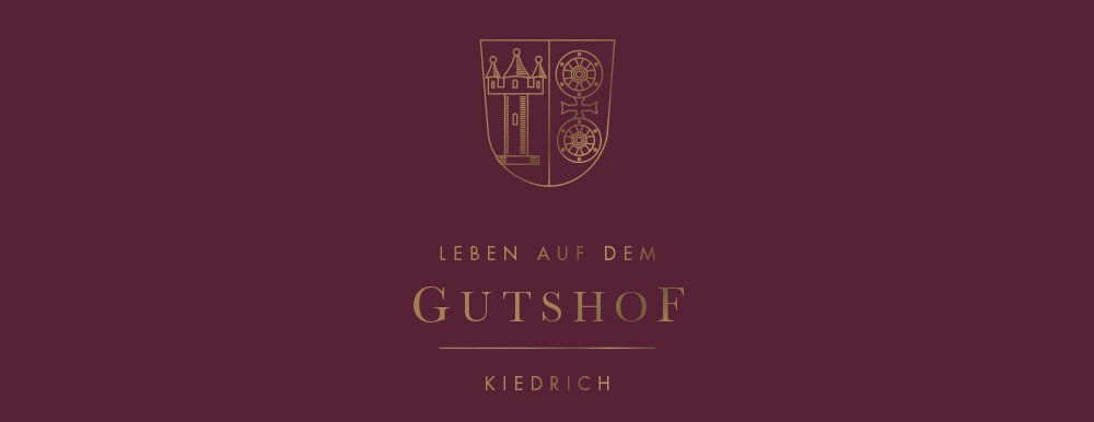 Logo Neubauprojekt Gutshof Kiedrich