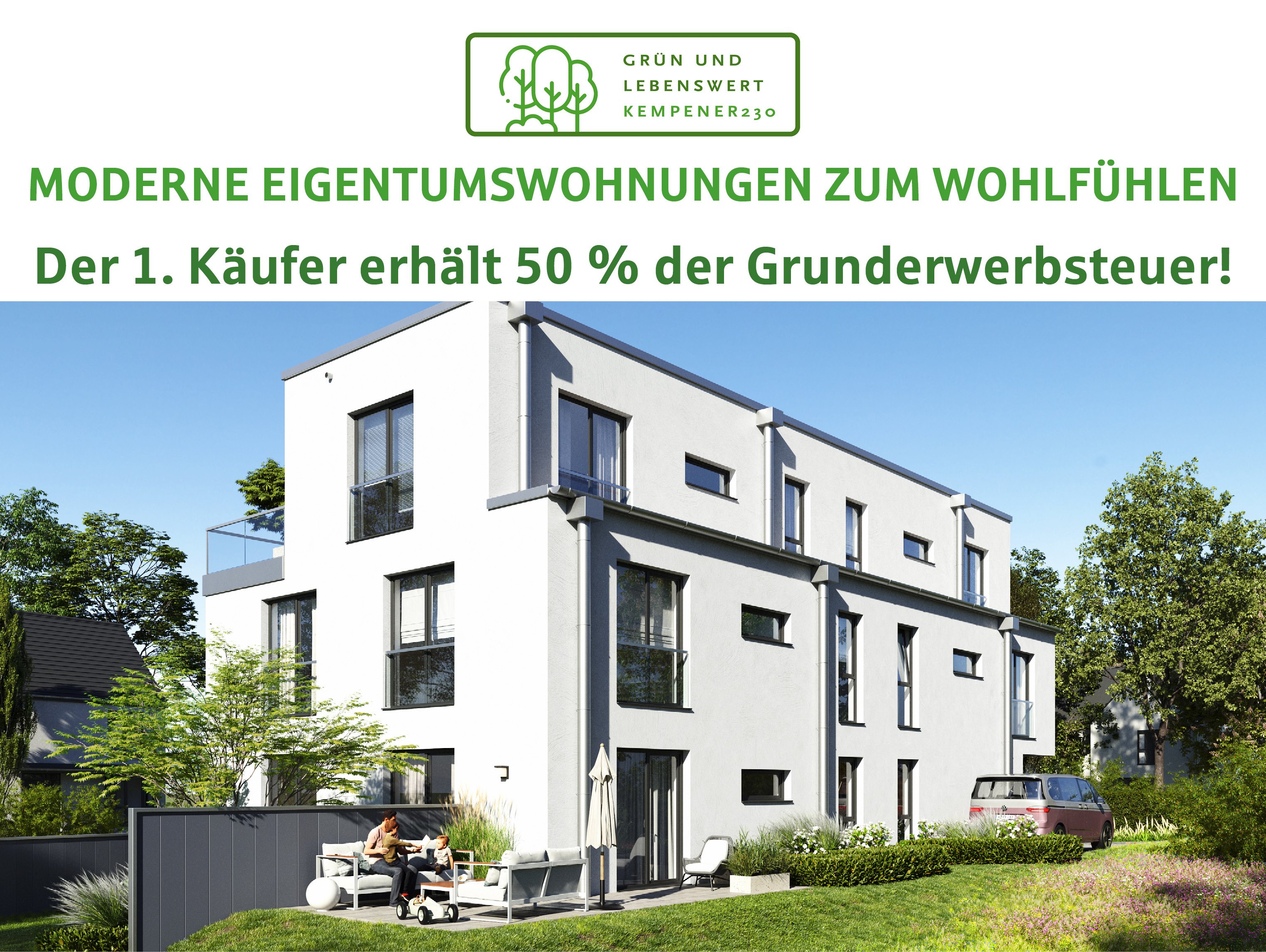 Bild Neubau Eigentumswohnungen Kempener Straße Bergisch Gladbach