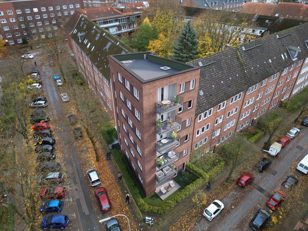 Bild Neubauprojekt Tischbeinstraße 9, Hamburg