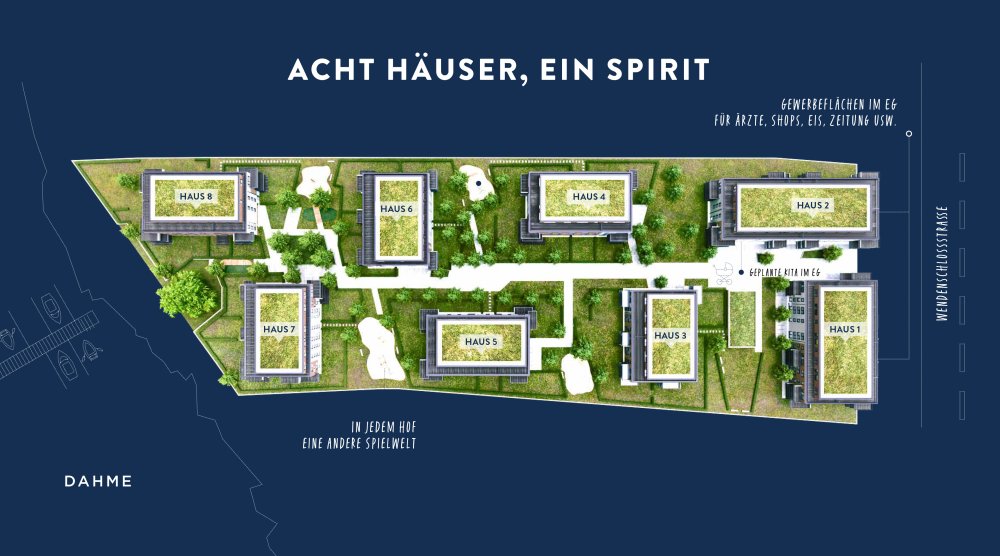 Bild Neubauprojekt ACHTERDECK – Wohnen am Wasser Berlin-Köpenick
