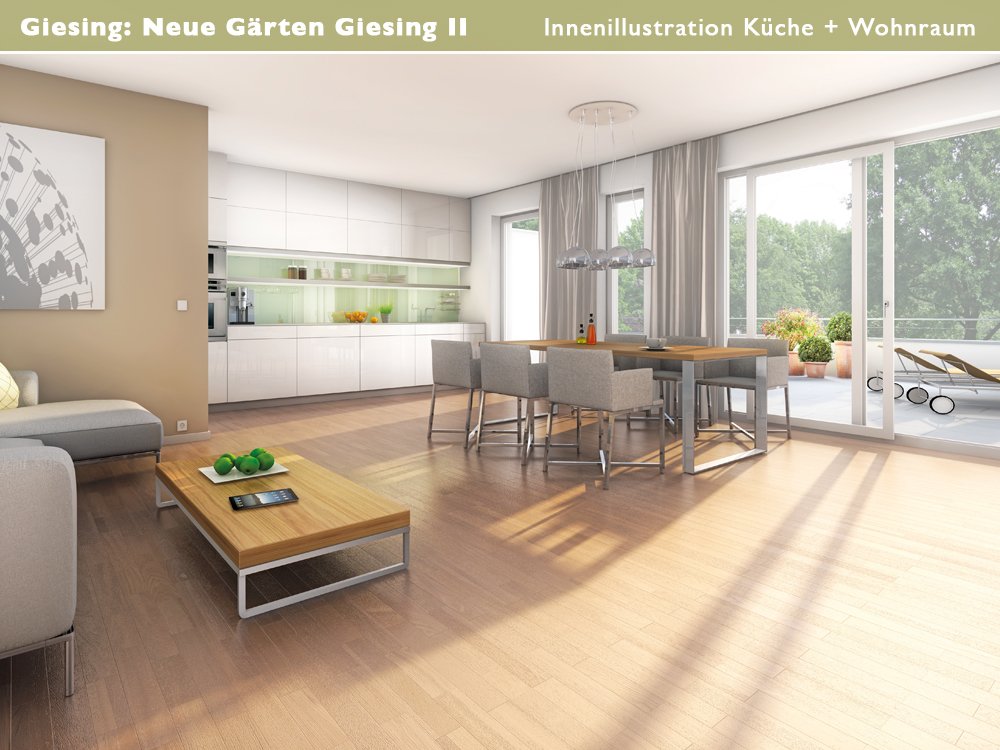 Neue Gärten Giesing MünchenGiesing Neubau Eigentumswohnung kaufen