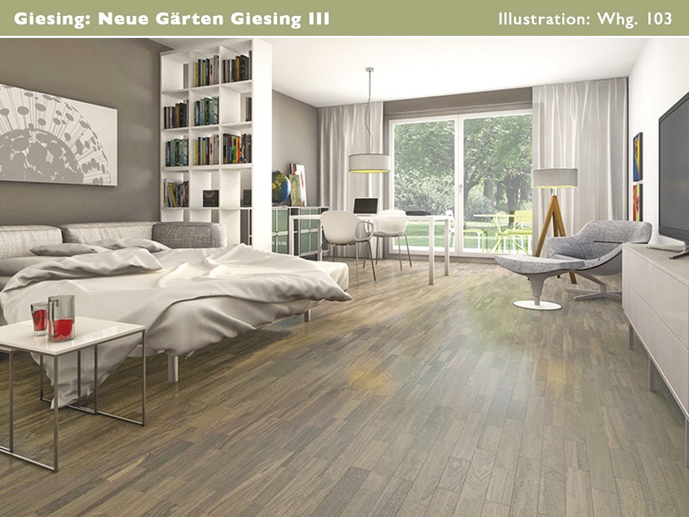 Neue Gärten Giesing MünchenGiesing Neubau Eigentumswohnung kaufen