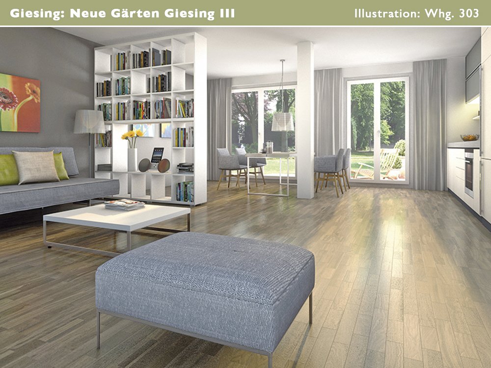 Neue Gärten Giesing MünchenGiesing Neubau Eigentumswohnung kaufen