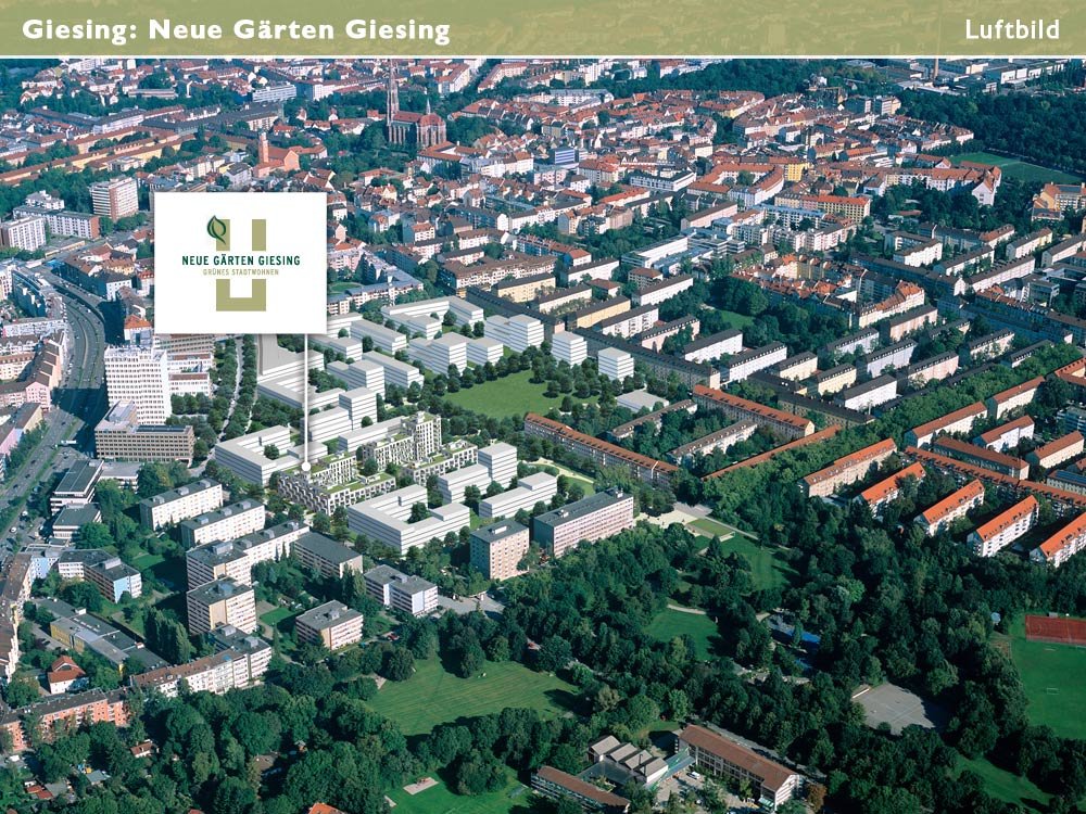 Neue Gärten Giesing MünchenGiesing Neubau Eigentumswohnung kaufen