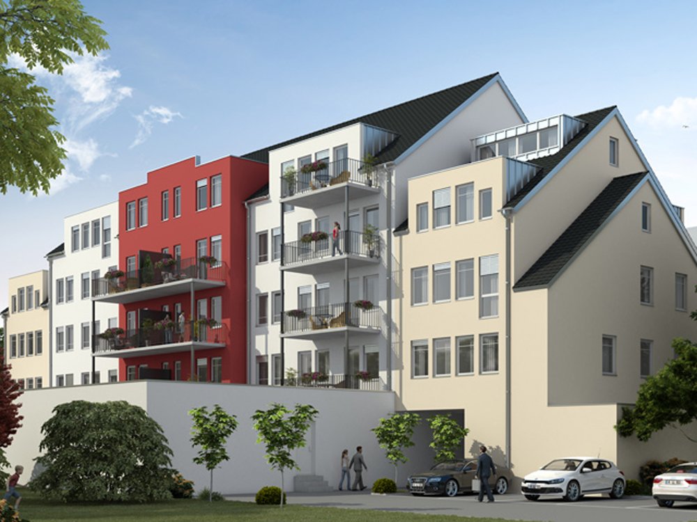 Kernsanierung KatharinaBelgicaStraße Hanau Neubau