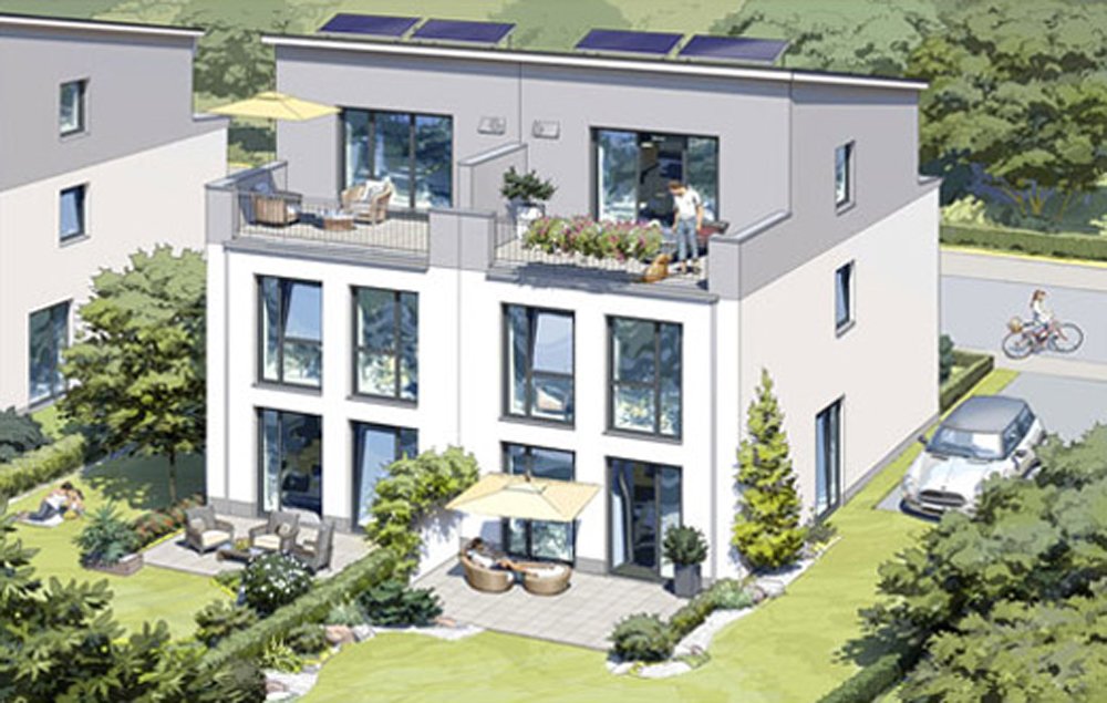 Heimvorteil Hohenbuschei DortmundBrackel Neubau Doppelhaushälfte