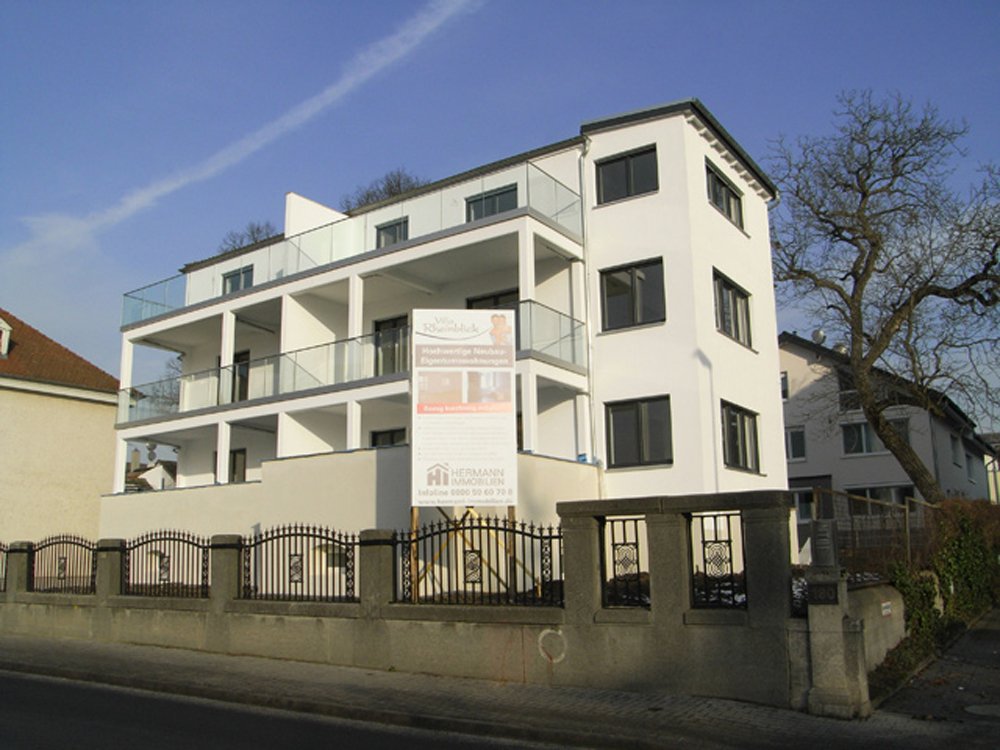 Villa Rheinblick Wiesbaden Neubau Eigentumswohnung kaufen
