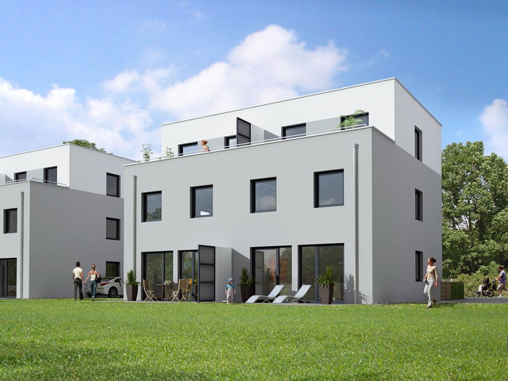 GWH am Großen Teich Bad Nauheim Neubau Doppelhaushälfte kaufen