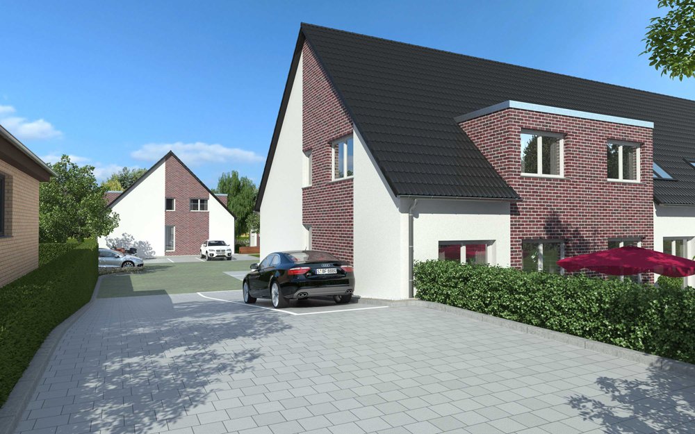 Parkvillage an der Susebek HamburgHummelsbüttel Neubau Reihenhaus