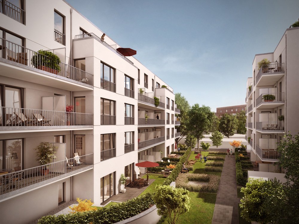 Privatweg HamburgEimsbüttel Neubau Eigentumswohnung kaufen