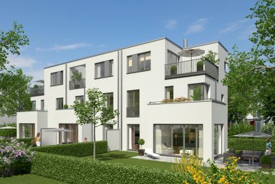 Bauobjekt: Brennerpark 4: Doppel- und Reihenhäuser in Mittersendling