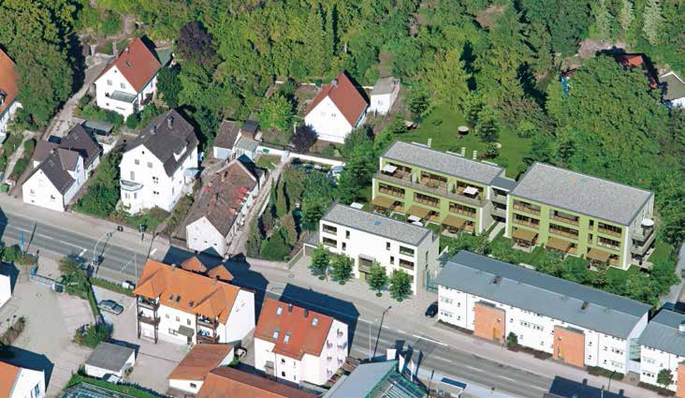 Garten Ensemble Regensburg Neubau Eigentumswohnung kaufen